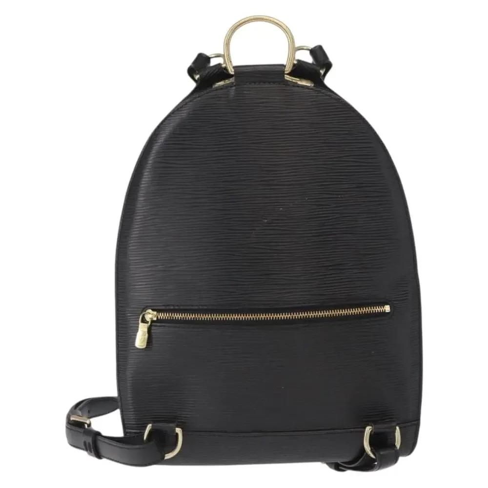 Louis Vuitton Epi Mabillon Backpack Black